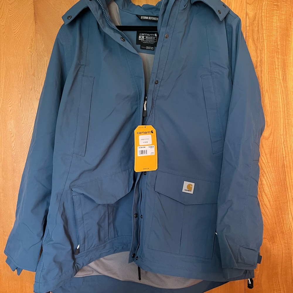 Carhartt Blue Storm Defender Jacket